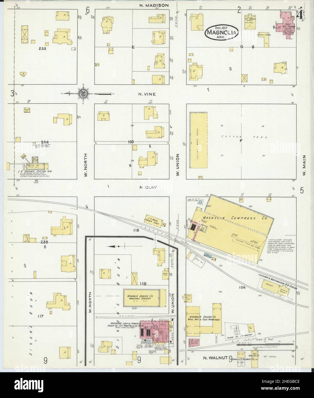 Magnolia arkansas map hires stock photography and images Alamy