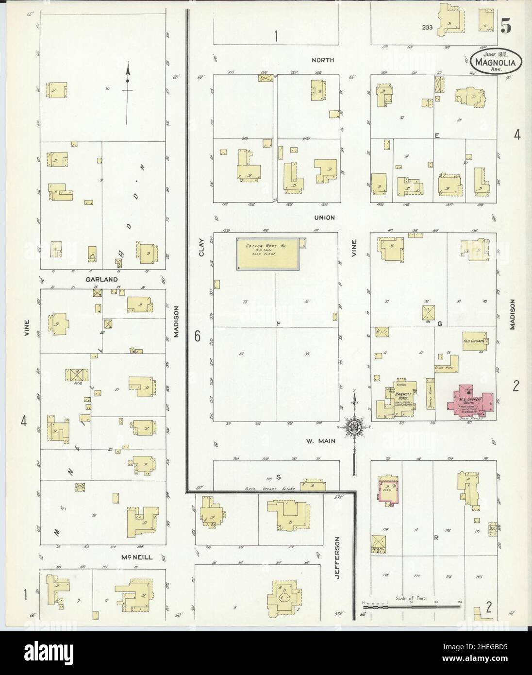 Magnolia arkansas map hires stock photography and images Alamy