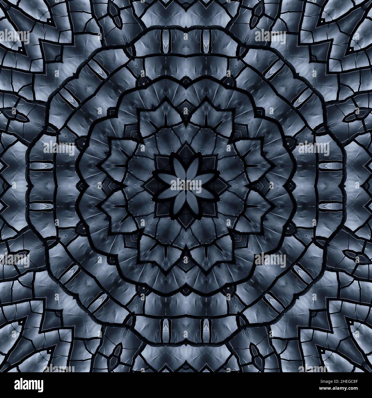 Black texture of burnt wood symmetrical background. Burnt board close ...