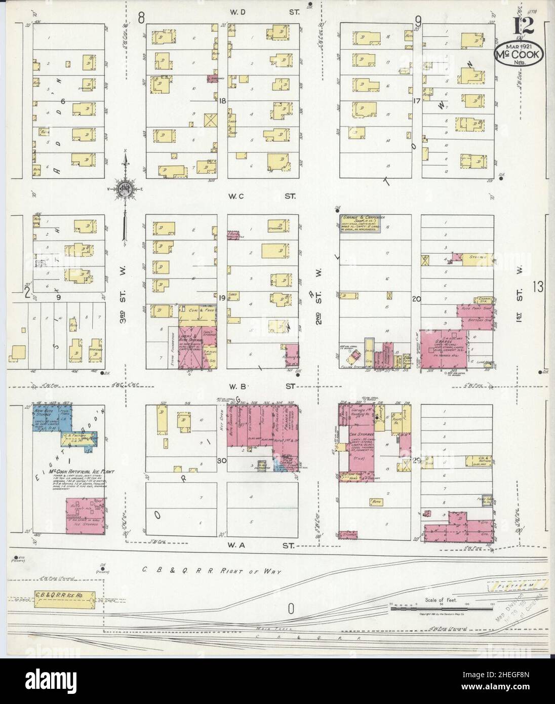 Mccook map hires stock photography and images Alamy