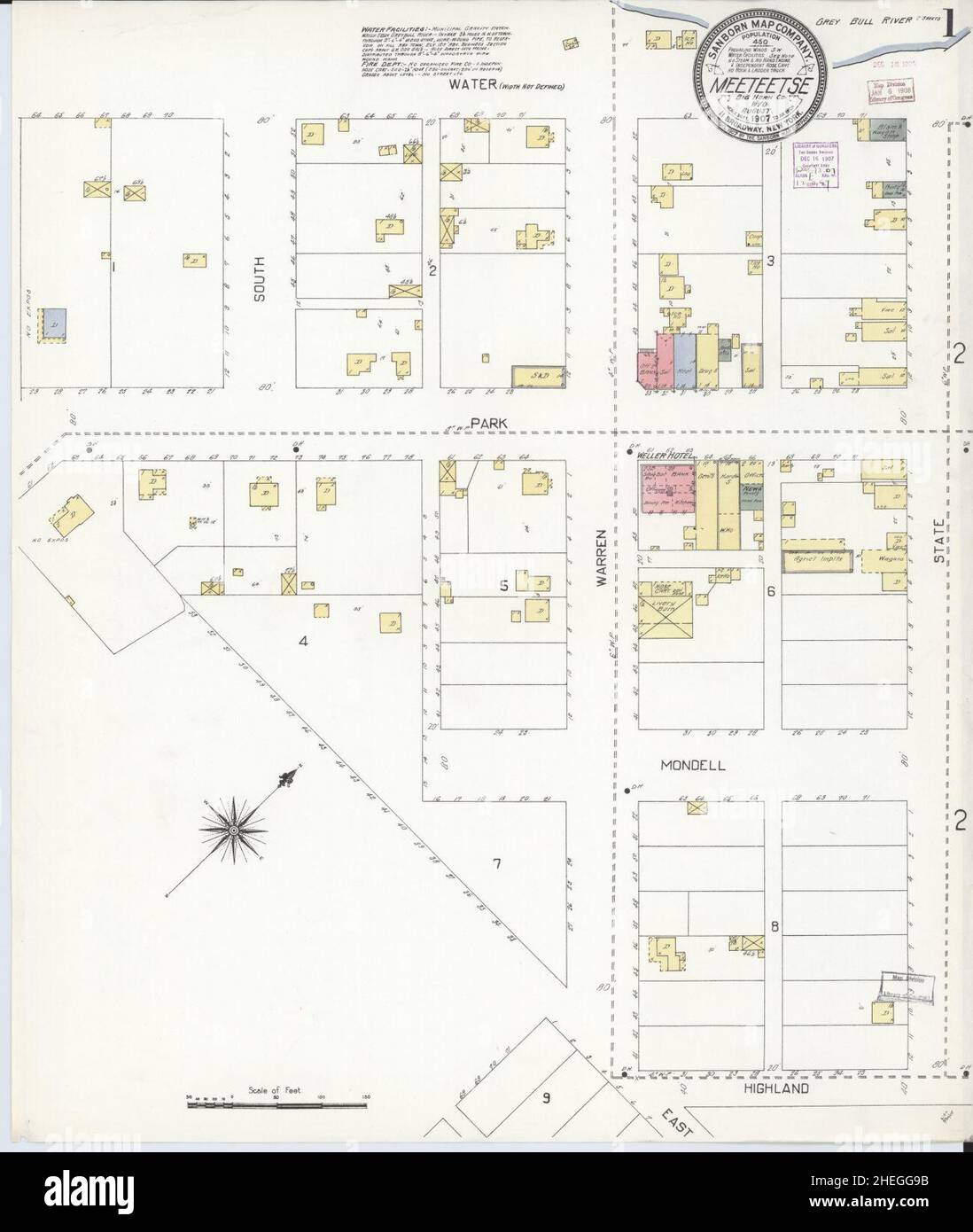 Meeteetse wyoming map hires stock photography and images Alamy