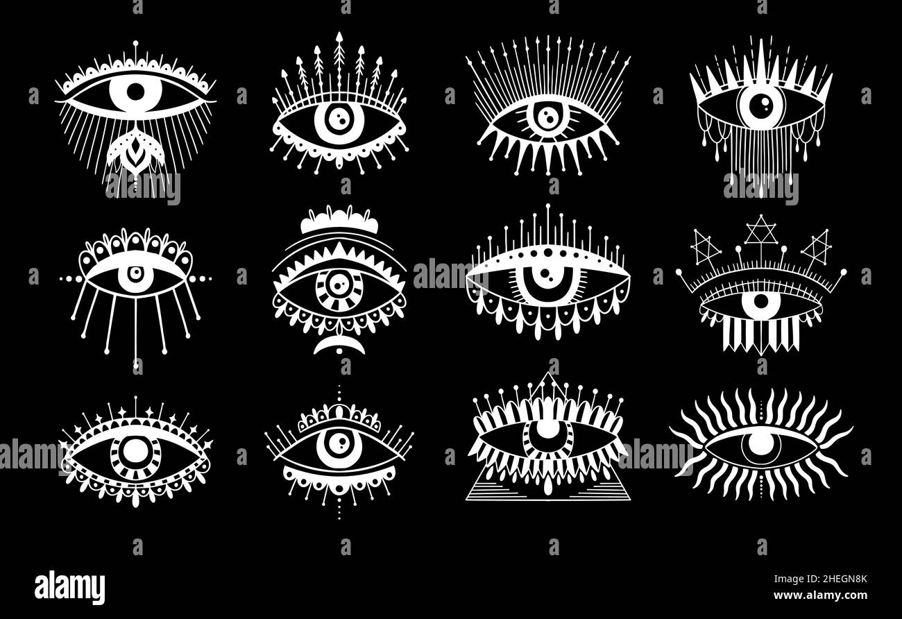 All seeing eye tattoo Black and White Stock Photos & Images - Page 2 - Alamy