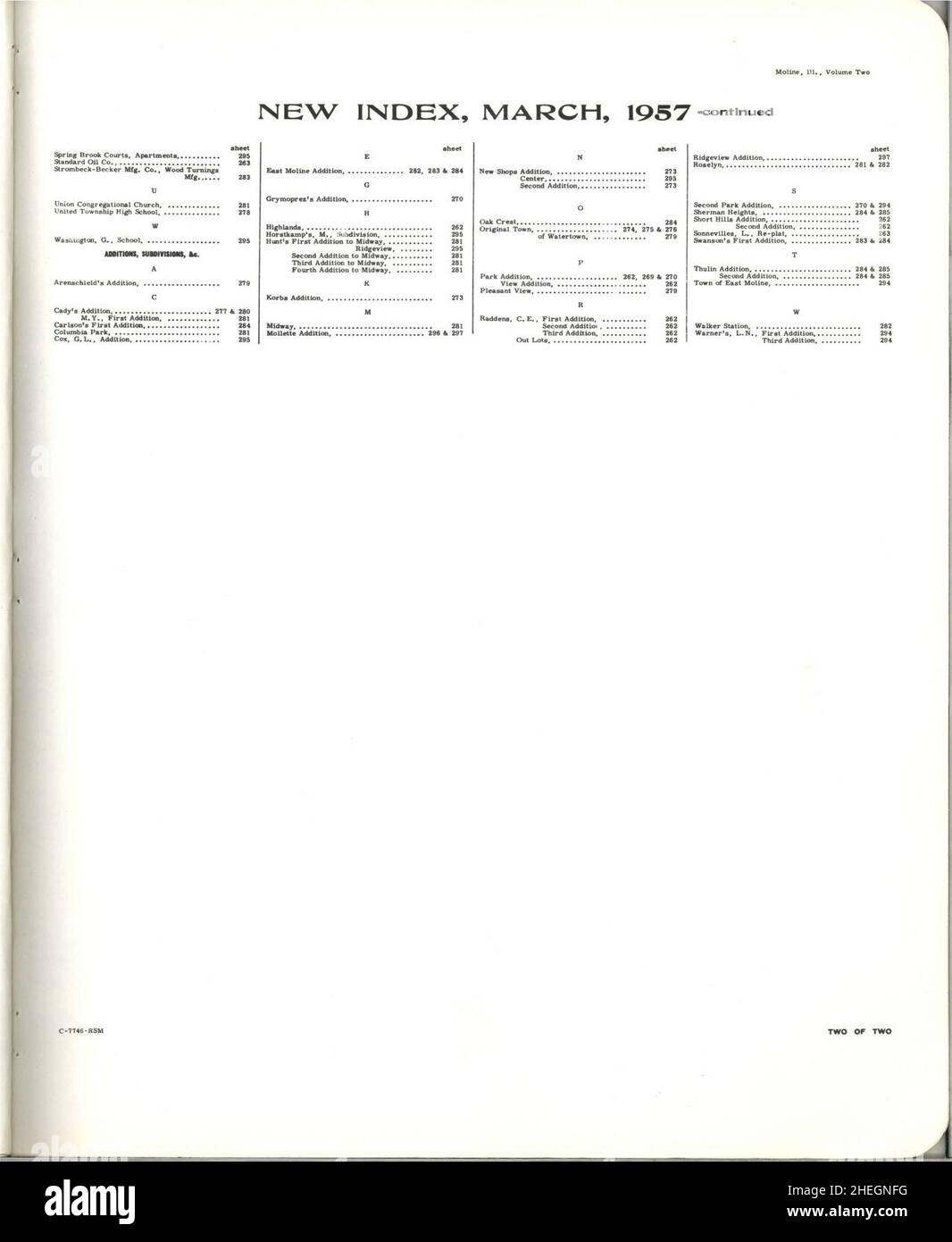 Moline map hires stock photography and images Alamy