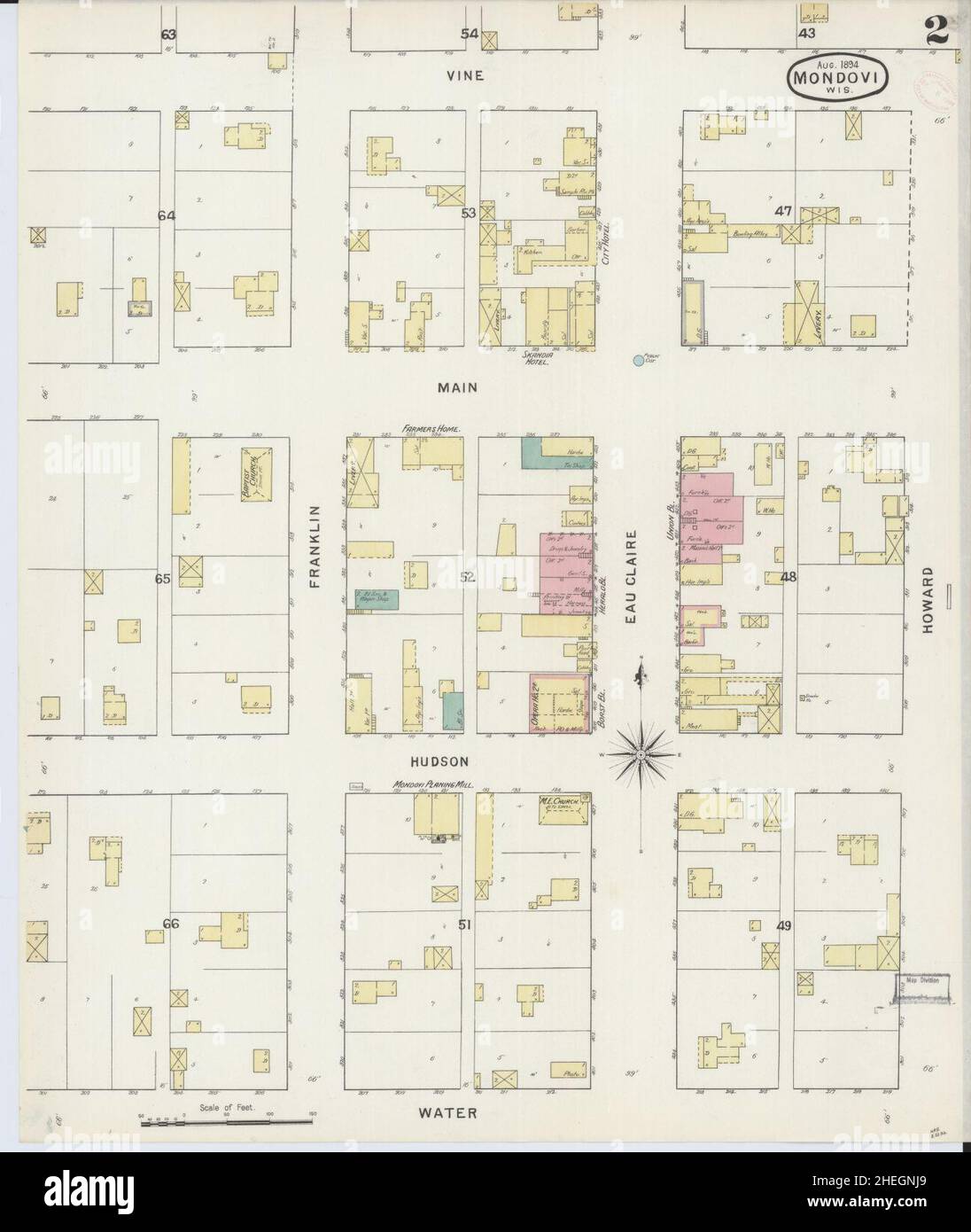 Map of mondovi wisconsin hires stock photography and images Alamy
