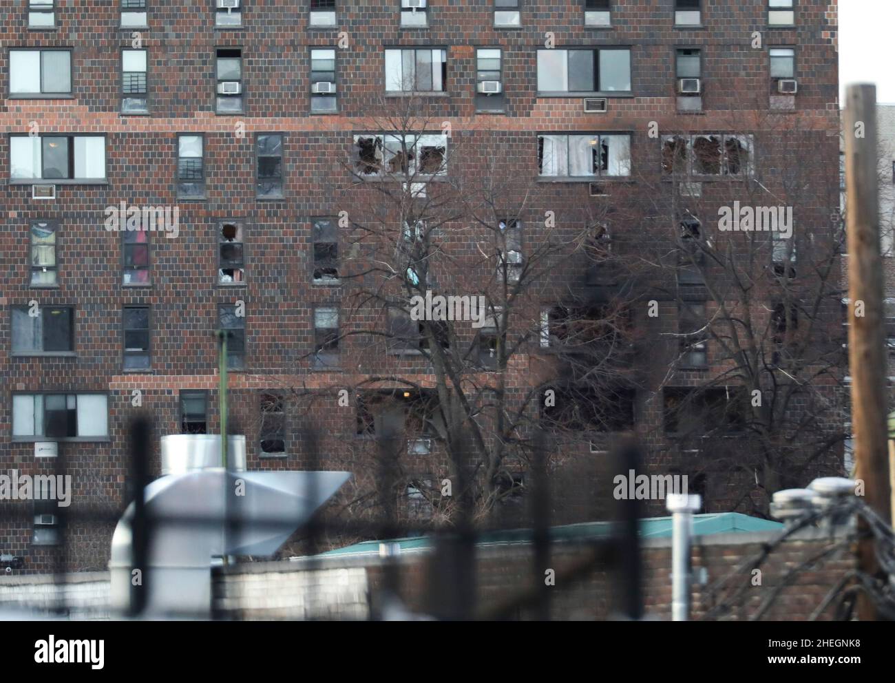 New York, USA. 10th Jan, 2022. Photo taken on Jan. 10, 2022 shows the