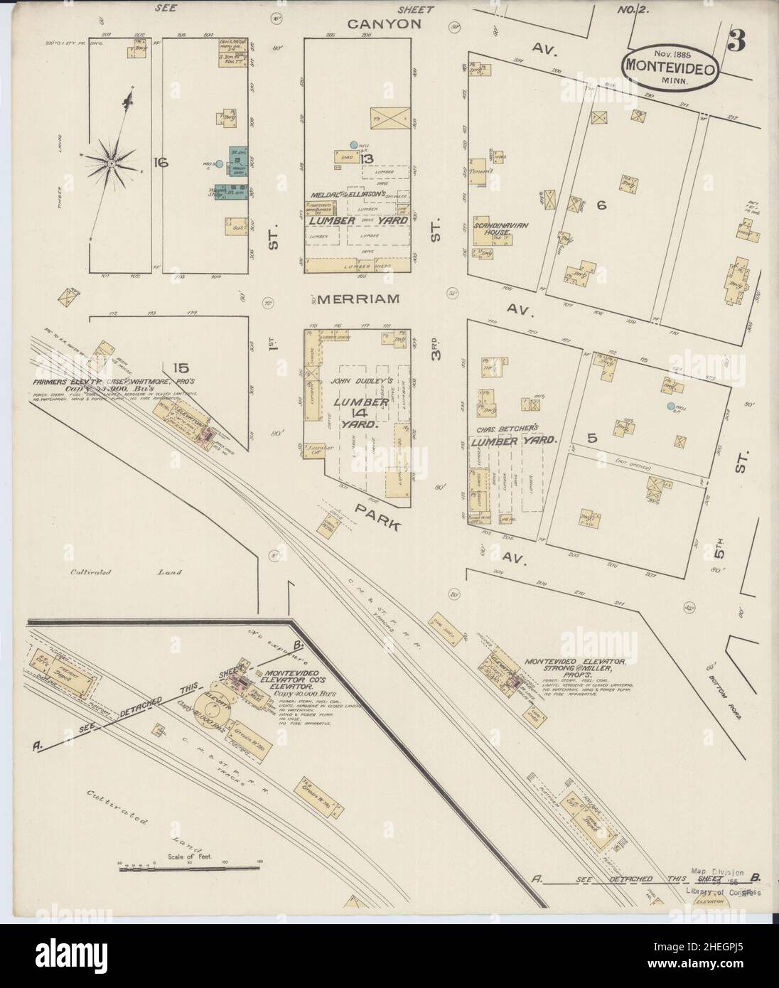 Montevideo minnesota map hires stock photography and images Alamy