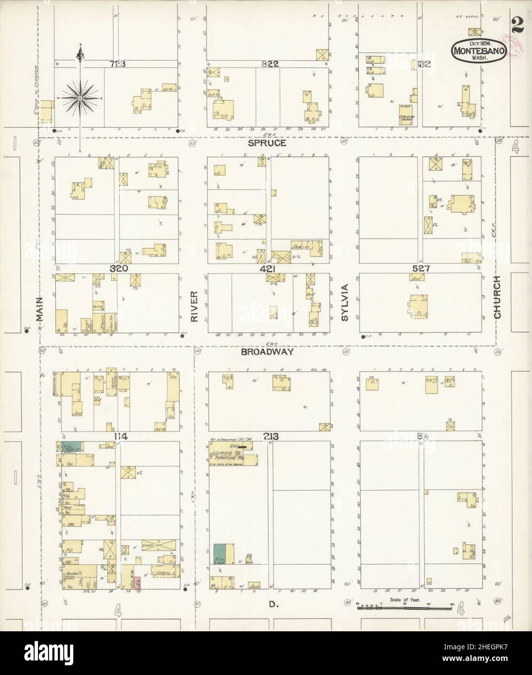 Map of montesano washington hires stock photography and images Alamy