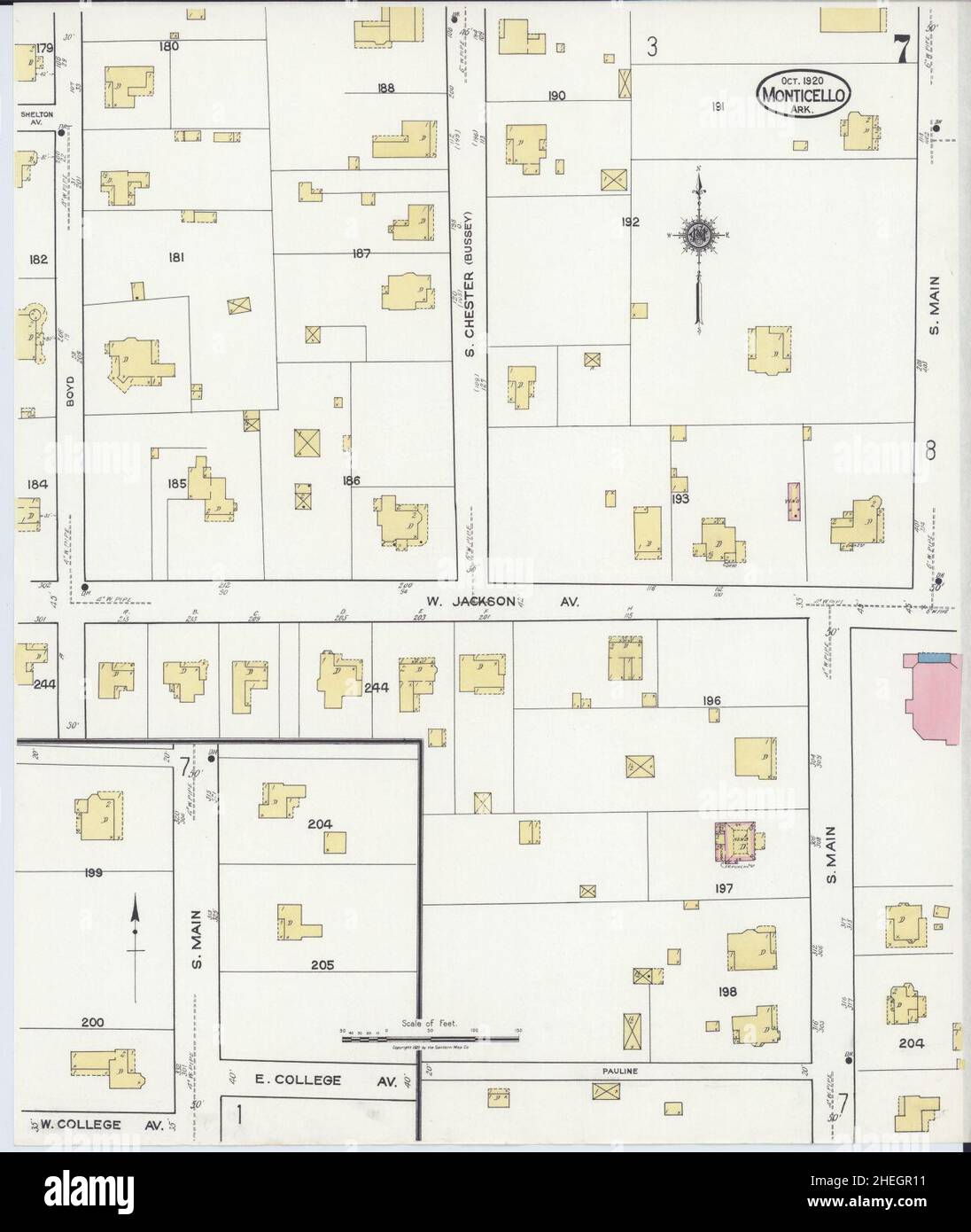 Monticello arkansas map hires stock photography and images Alamy