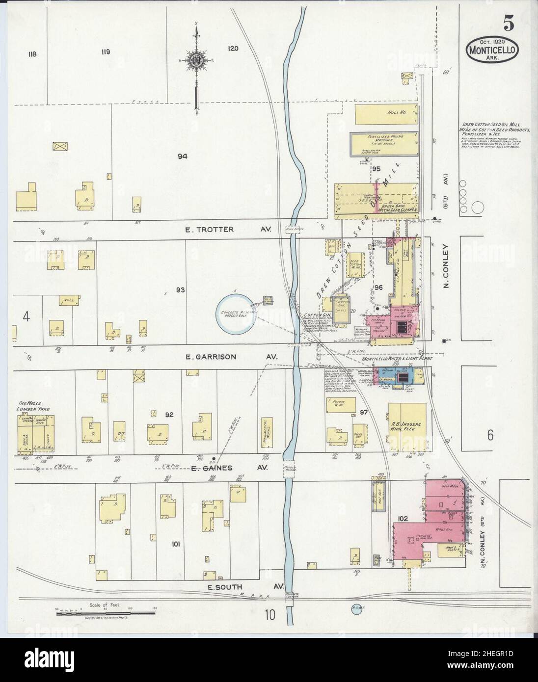 Monticello arkansas map hires stock photography and images Alamy