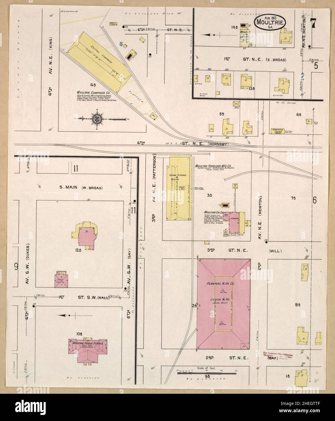 Moultrie map hires stock photography and images Alamy