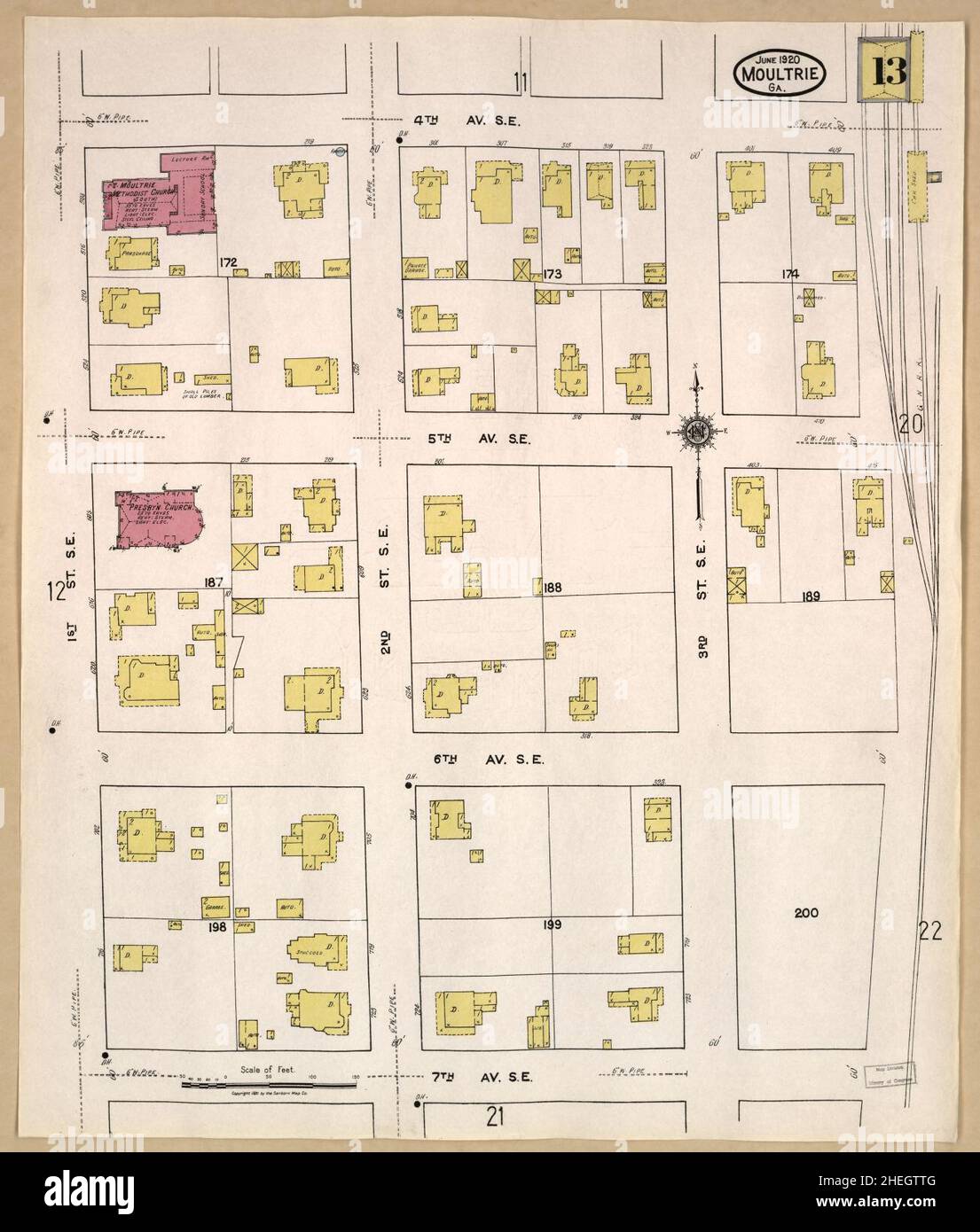 Moultrie map hires stock photography and images Alamy