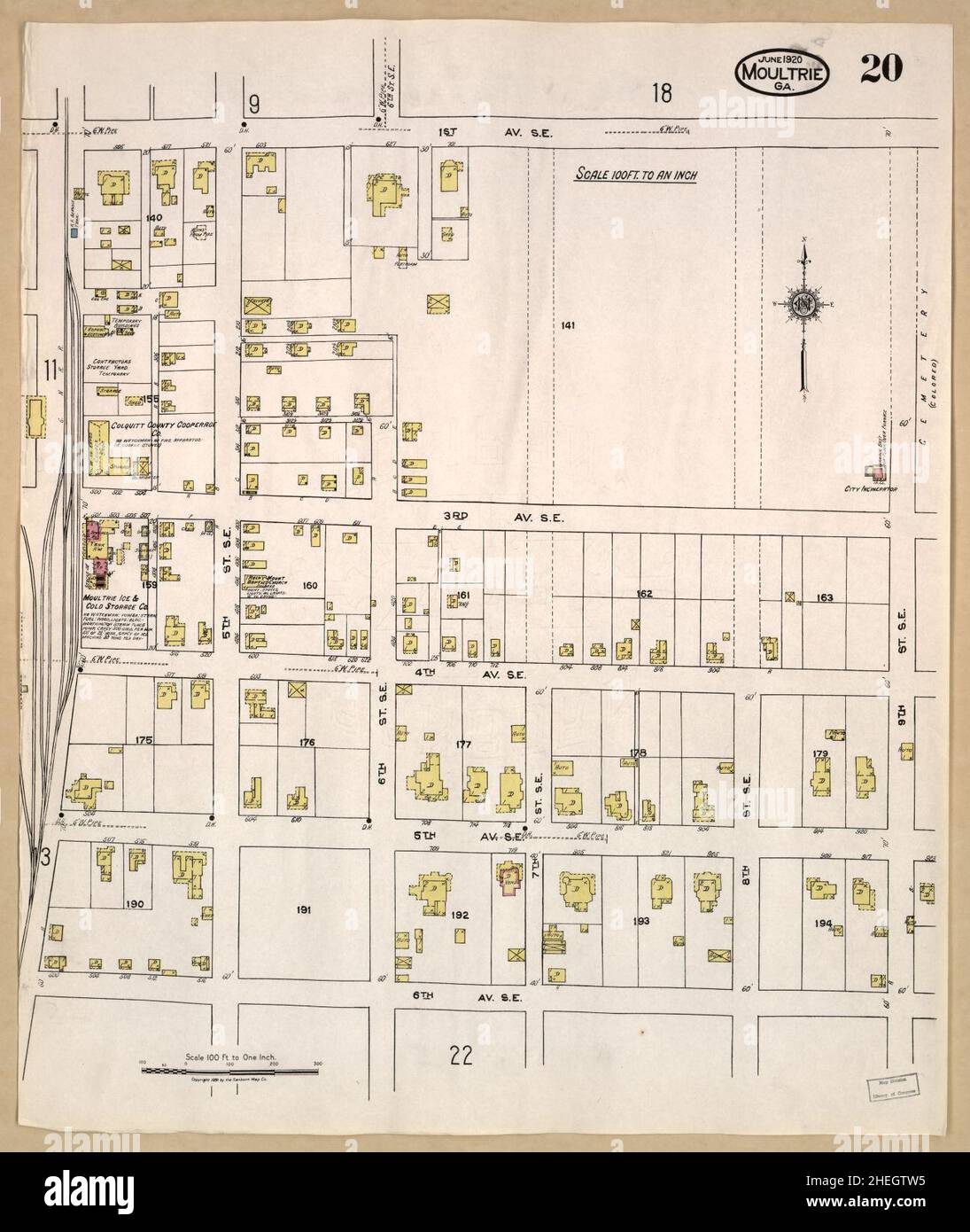 Moultrie map hires stock photography and images Alamy