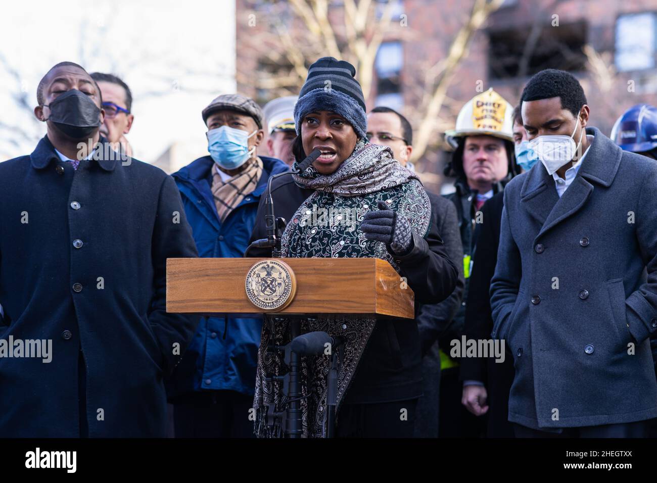 Bronx borough president vanessa gibson hi-res stock photography and ...