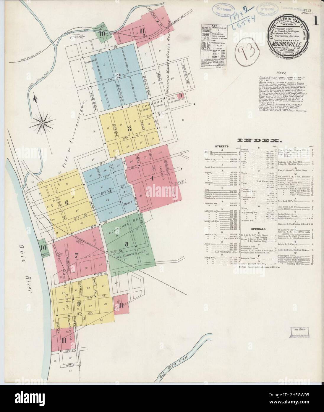 Marshall virginia map hires stock photography and images Alamy
