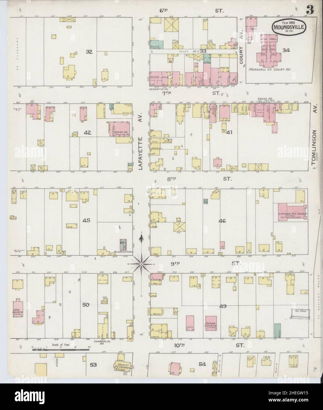 Marshall virginia map hires stock photography and images Alamy