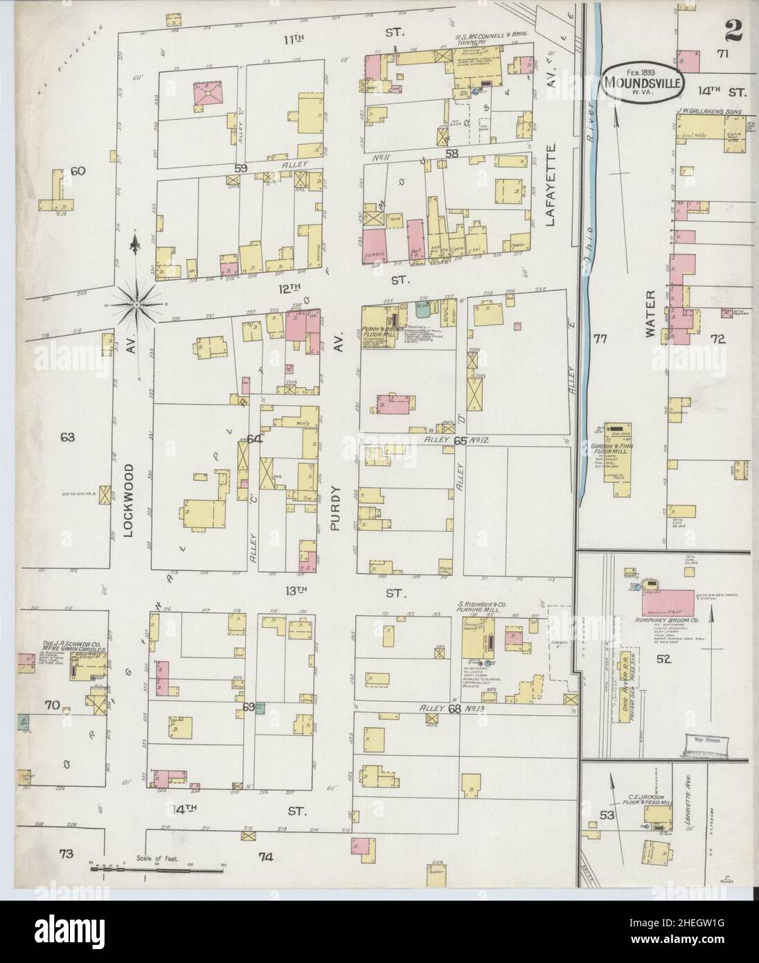 Marshall virginia map hires stock photography and images Alamy