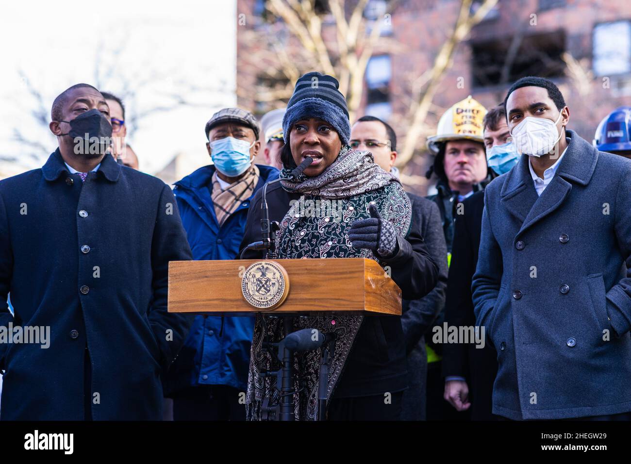 Bronx borough president vanessa gibson hi-res stock photography and ...