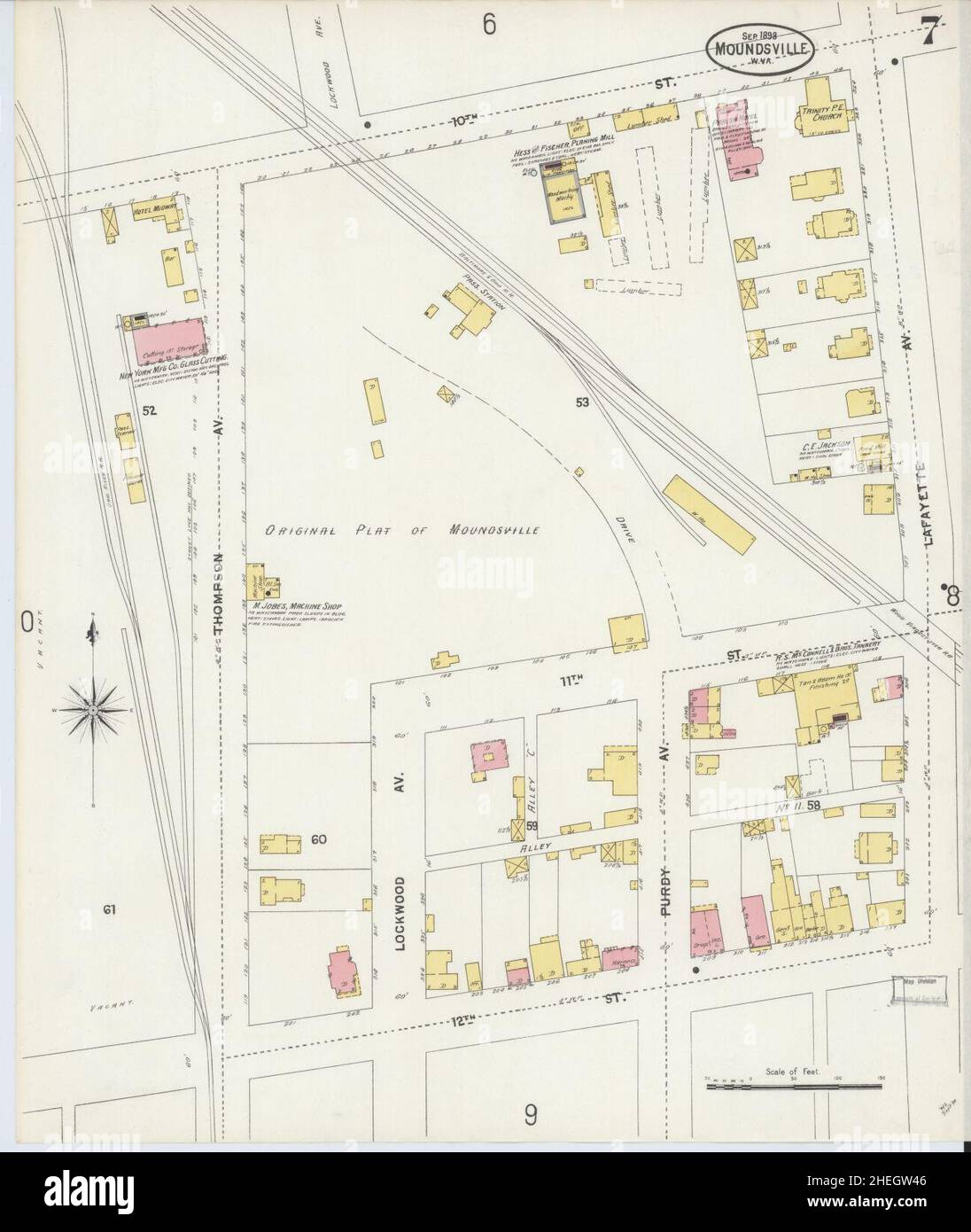 Marshall virginia map hires stock photography and images Alamy