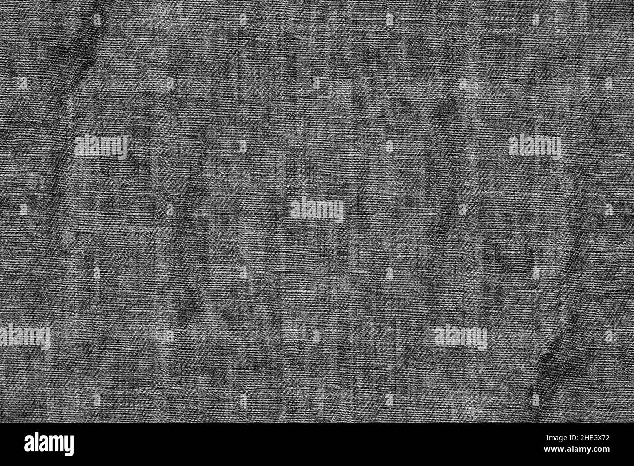 Dark gray rough fabric texture of sackcloth for background Stock Photo ...