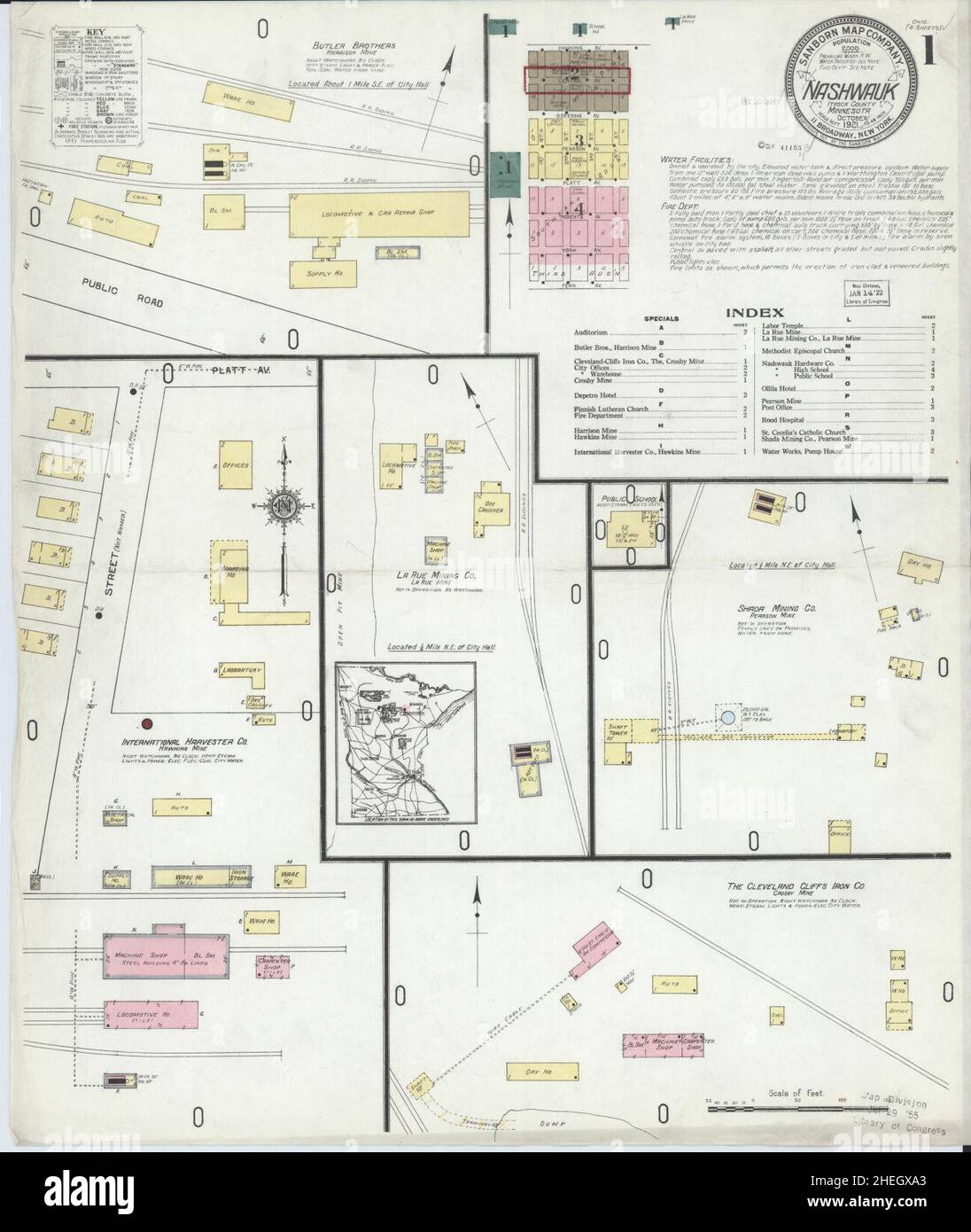 Nashwauk map hires stock photography and images Alamy