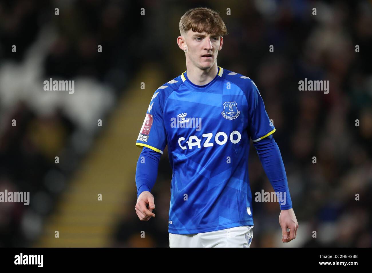 ANTHONY GORDON, EVERTON FC, 2022 Stock Photo