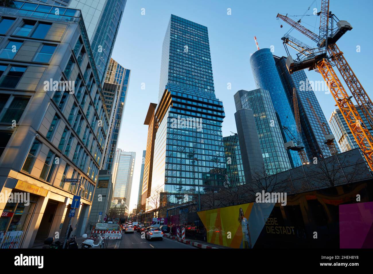 Skyscraper architecture Frankfurt am Main Stock Photo - Alamy