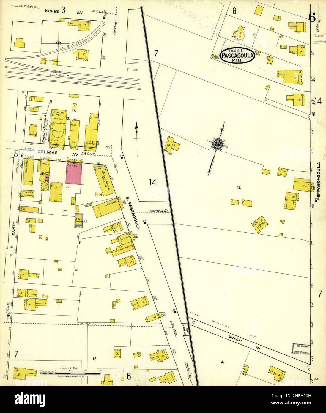 Map of pascagoula mississippi hires stock photography and images Alamy