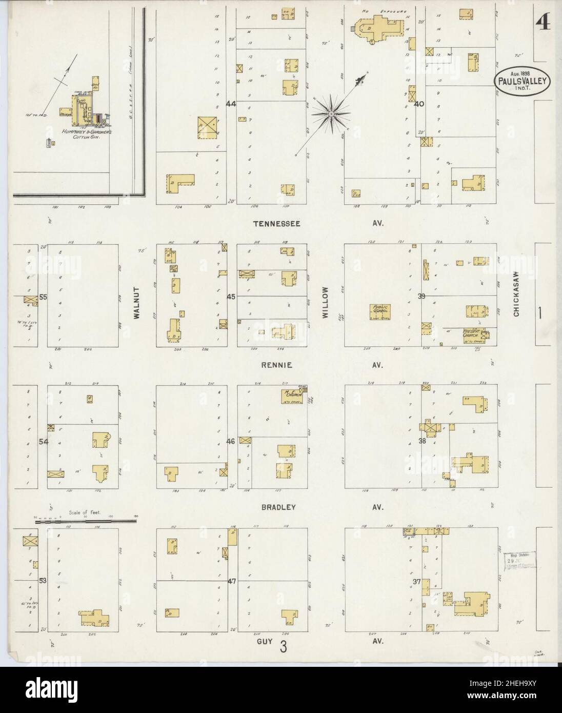 Pauls valley oklahoma map hires stock photography and images Alamy