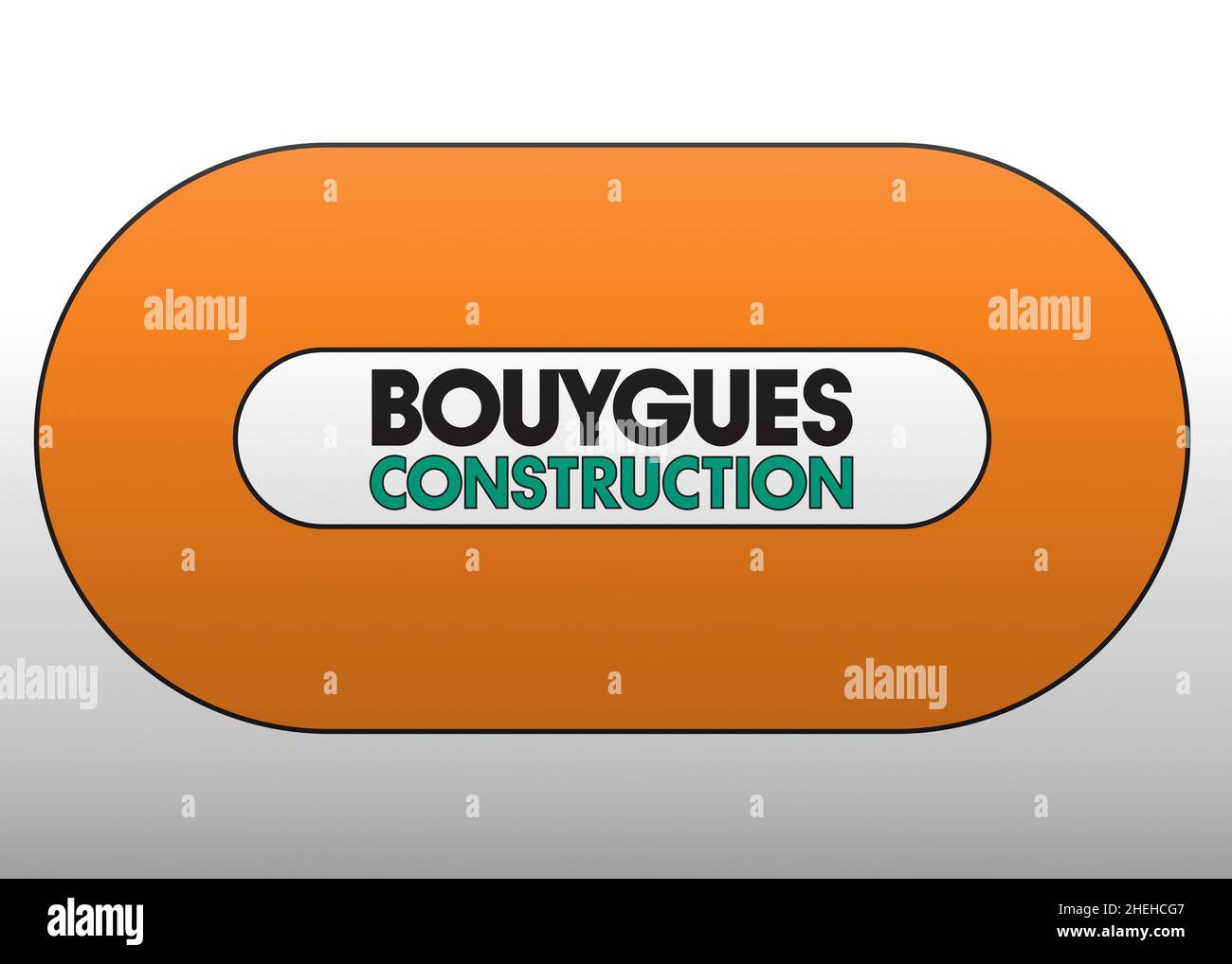 Bouygues Construction logo Stock Photo