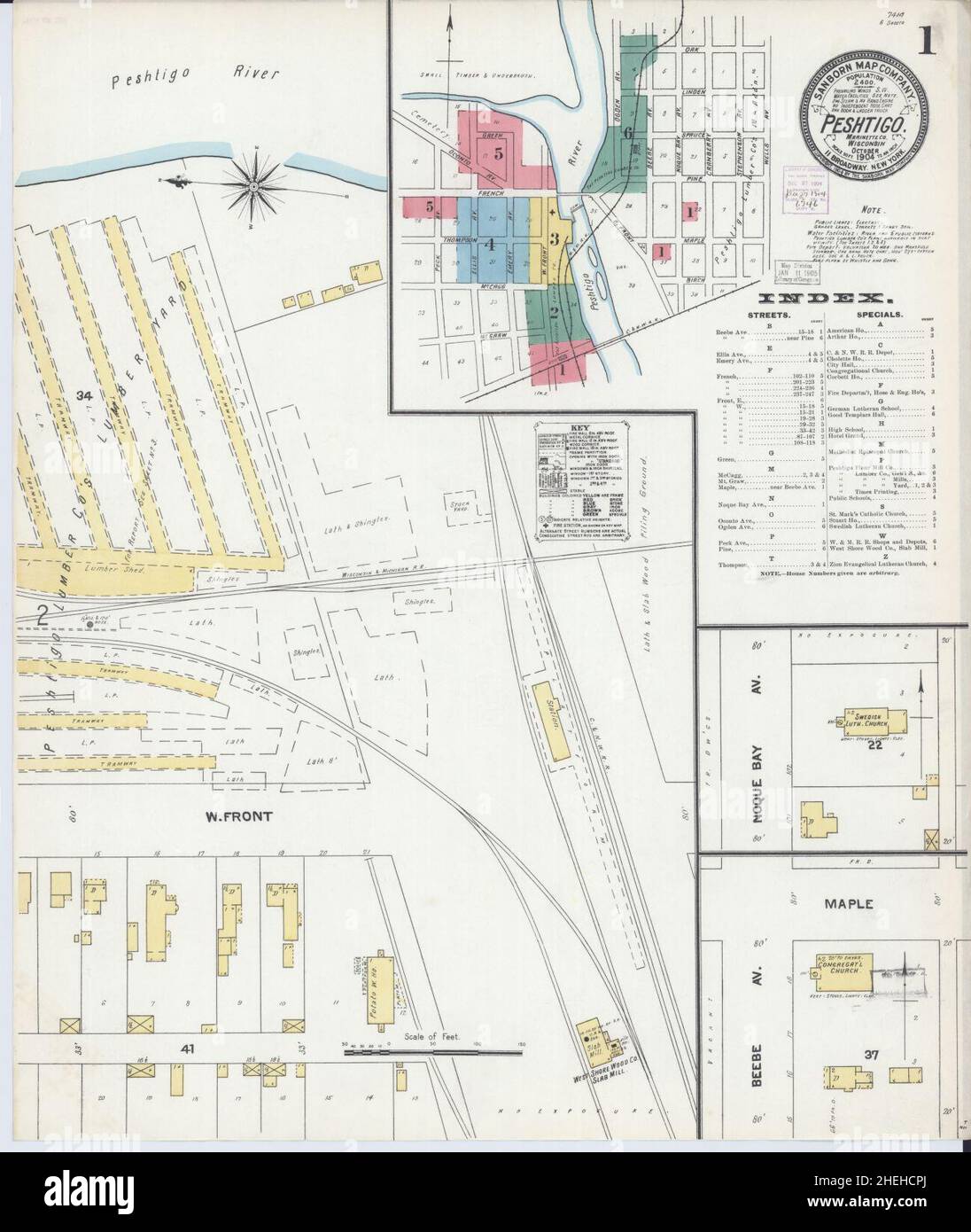 Map of peshtigo wisconsin hires stock photography and images Alamy