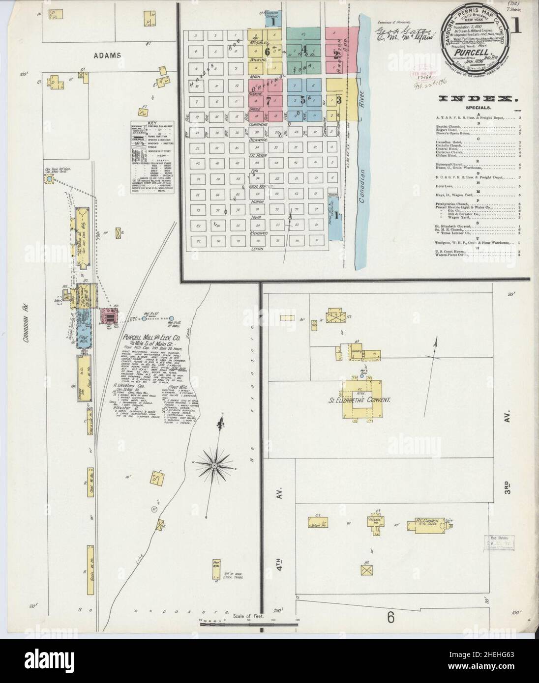 Purcell map hires stock photography and images Alamy