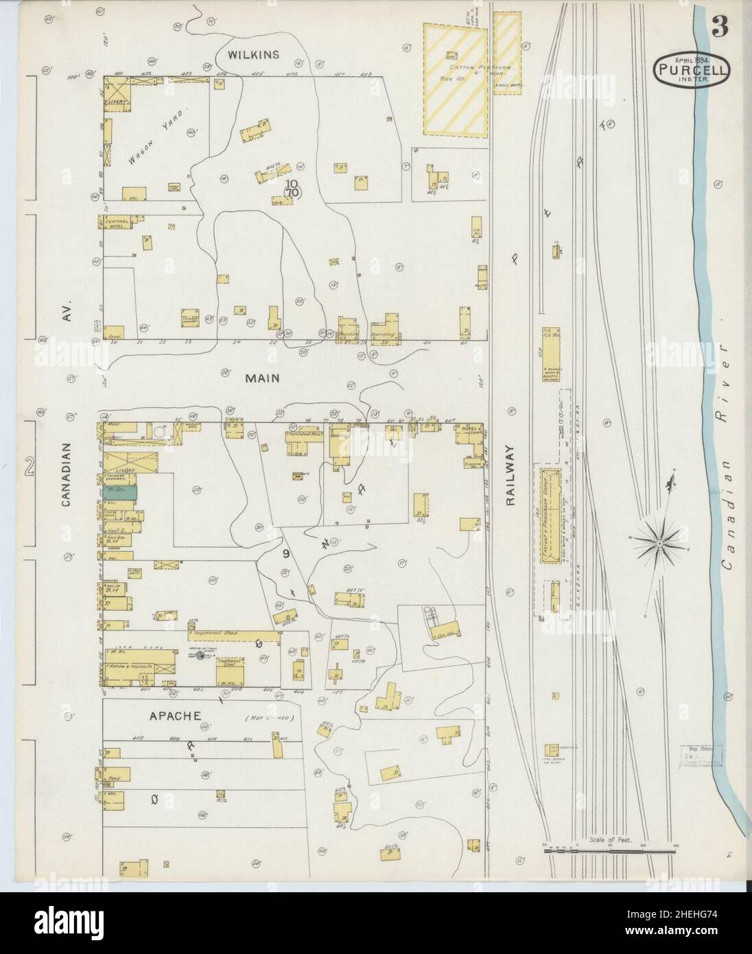 Map of purcell hires stock photography and images Alamy