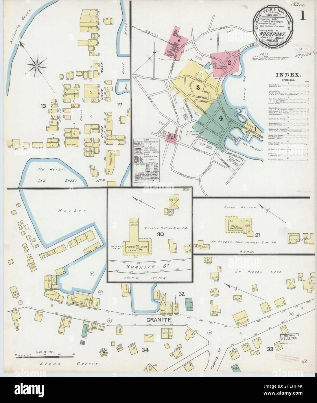 Map of rockport massachusetts hires stock photography and images Alamy