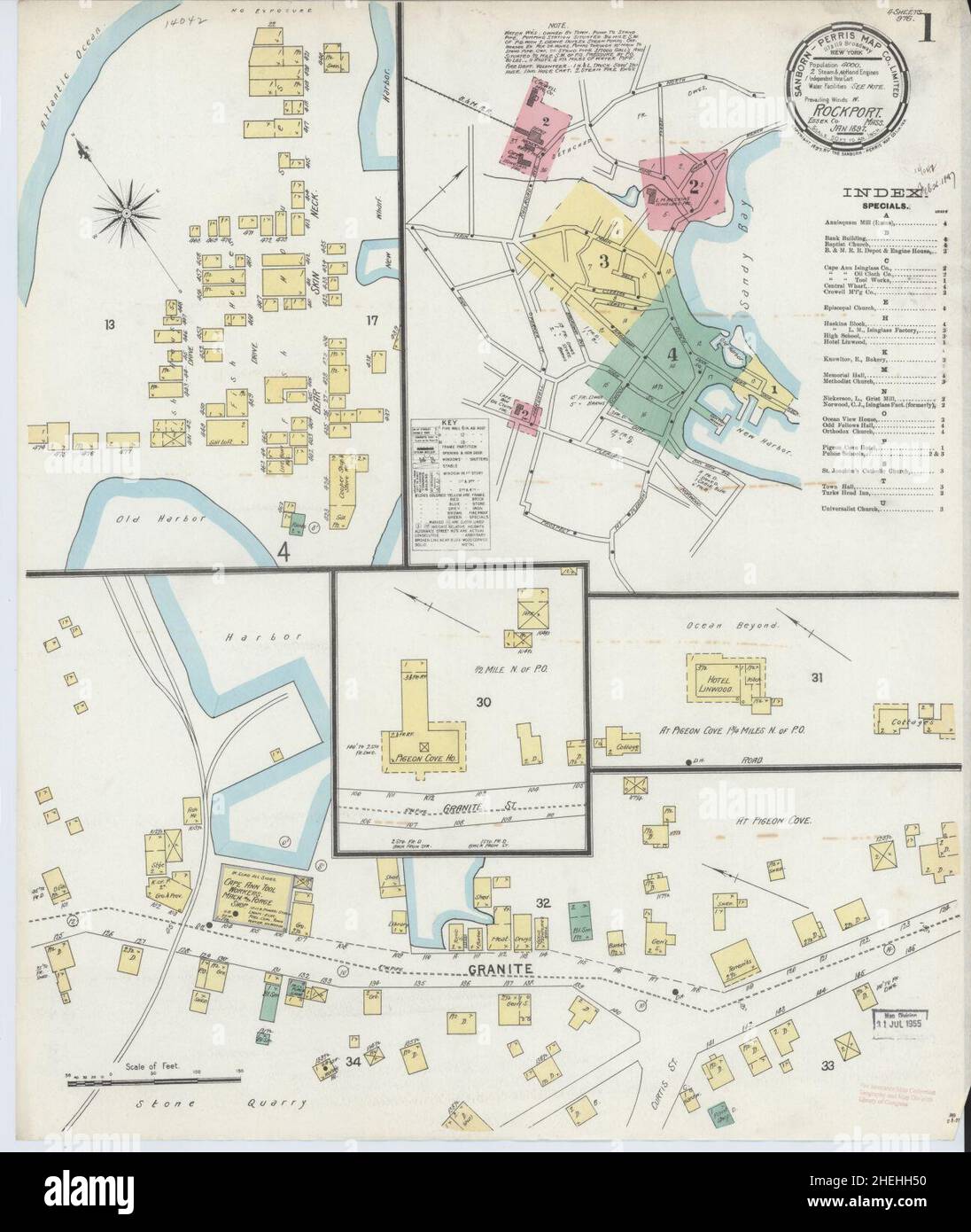 Map of rockport massachusetts hires stock photography and images Alamy