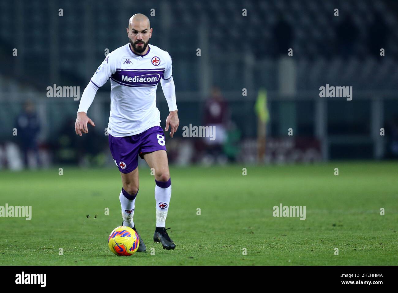 Riccardo Saponara of Acf Fiorentina controls the ball during the Serie A  match between Juventus Fc and Acf Fiorentina Stock Photo - Alamy
