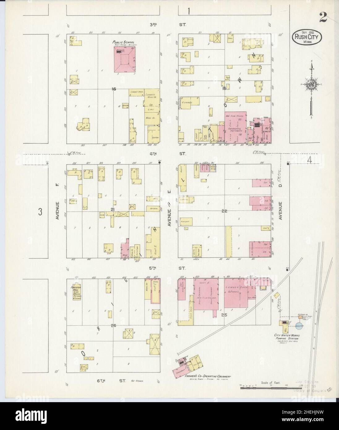 Map of rush city minnesota hires stock photography and images Alamy