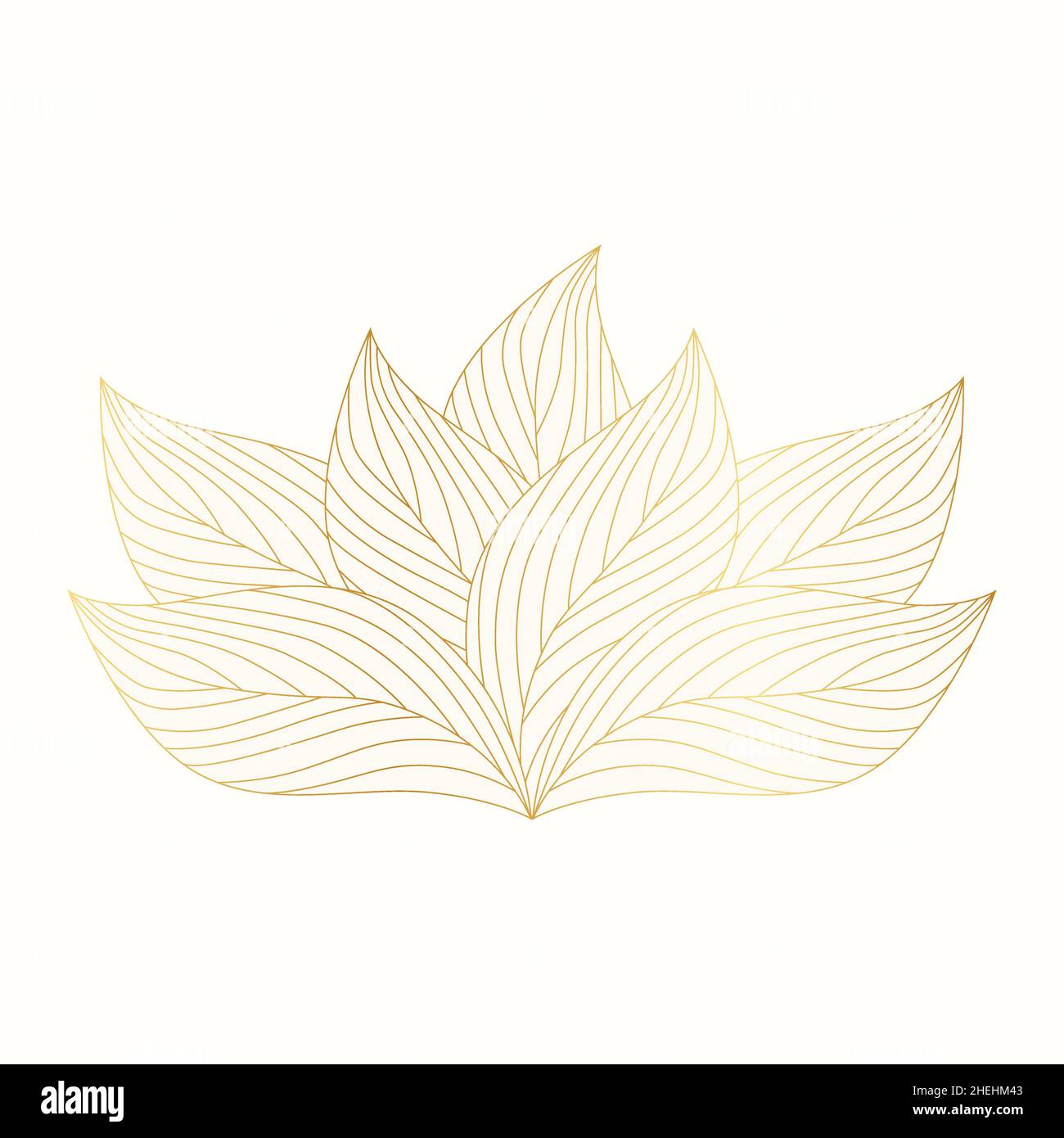 ornamental lotus flower Stock Vector Image & Art - Alamy