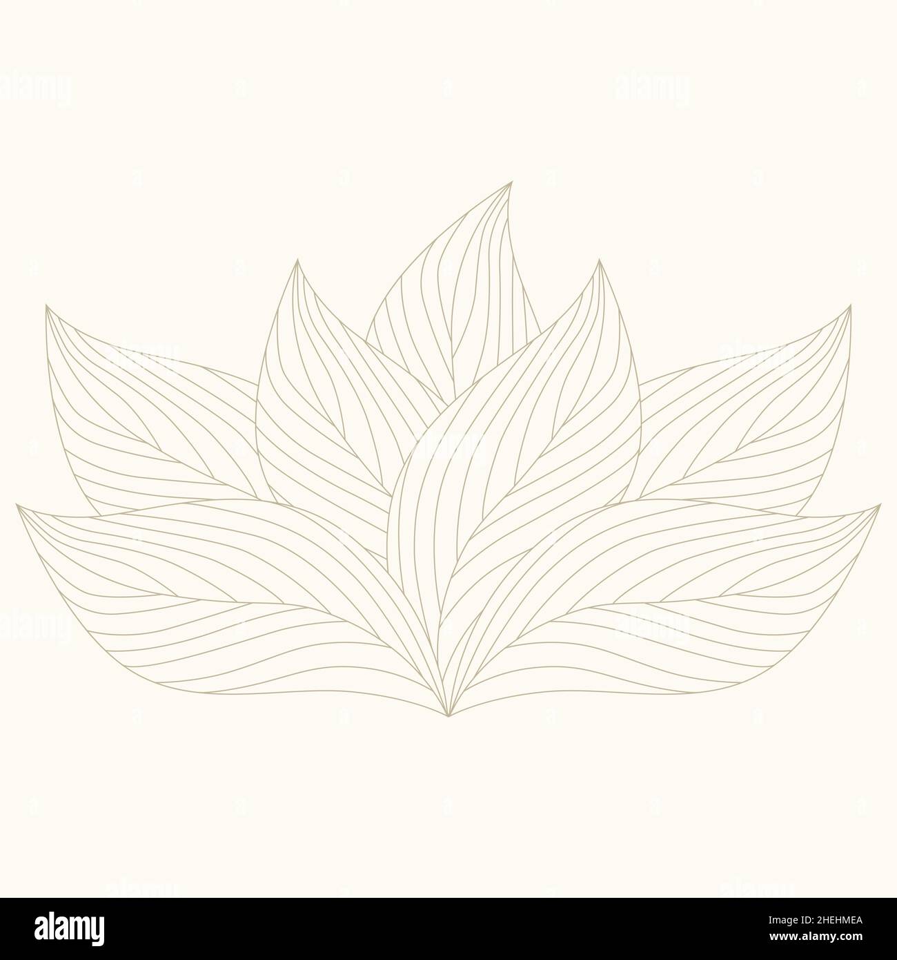 ornamental lotus flower Stock Vector Image & Art - Alamy