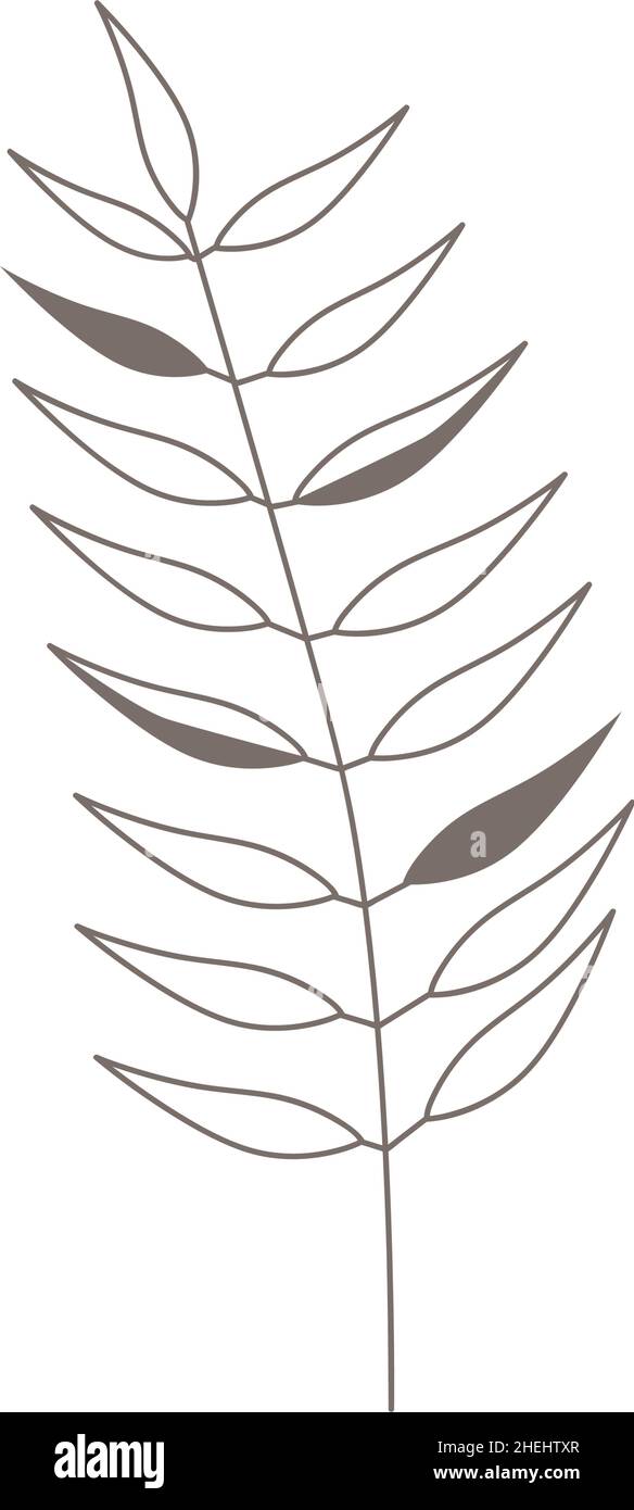 green leaves frame Stock Vector Image & Art - Alamy