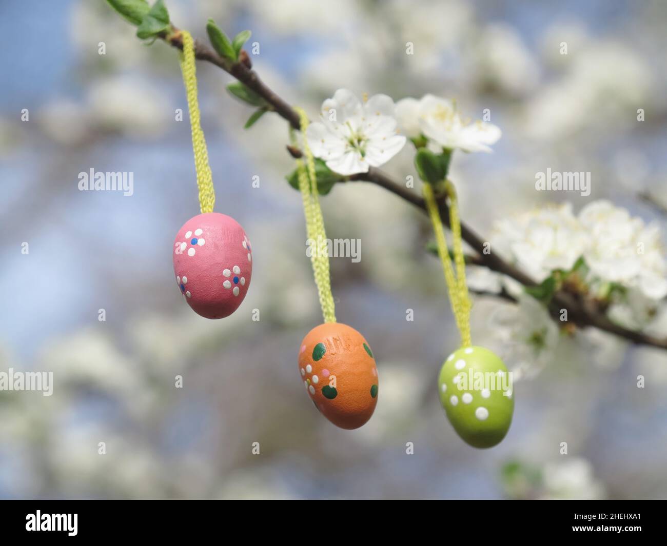 Easter Tree egg Stock Photo - Alamy