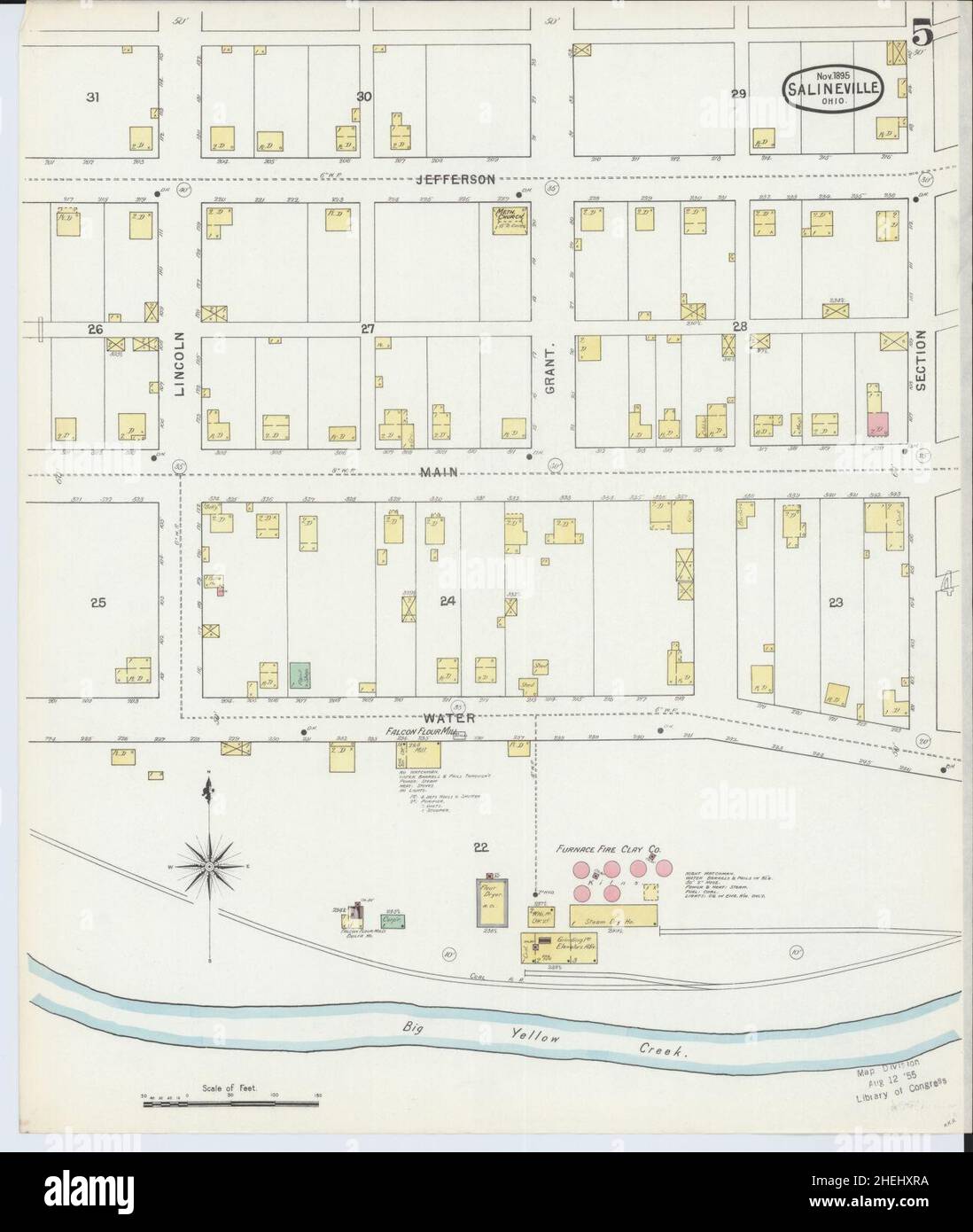 Map of salineville ohio hires stock photography and images Alamy