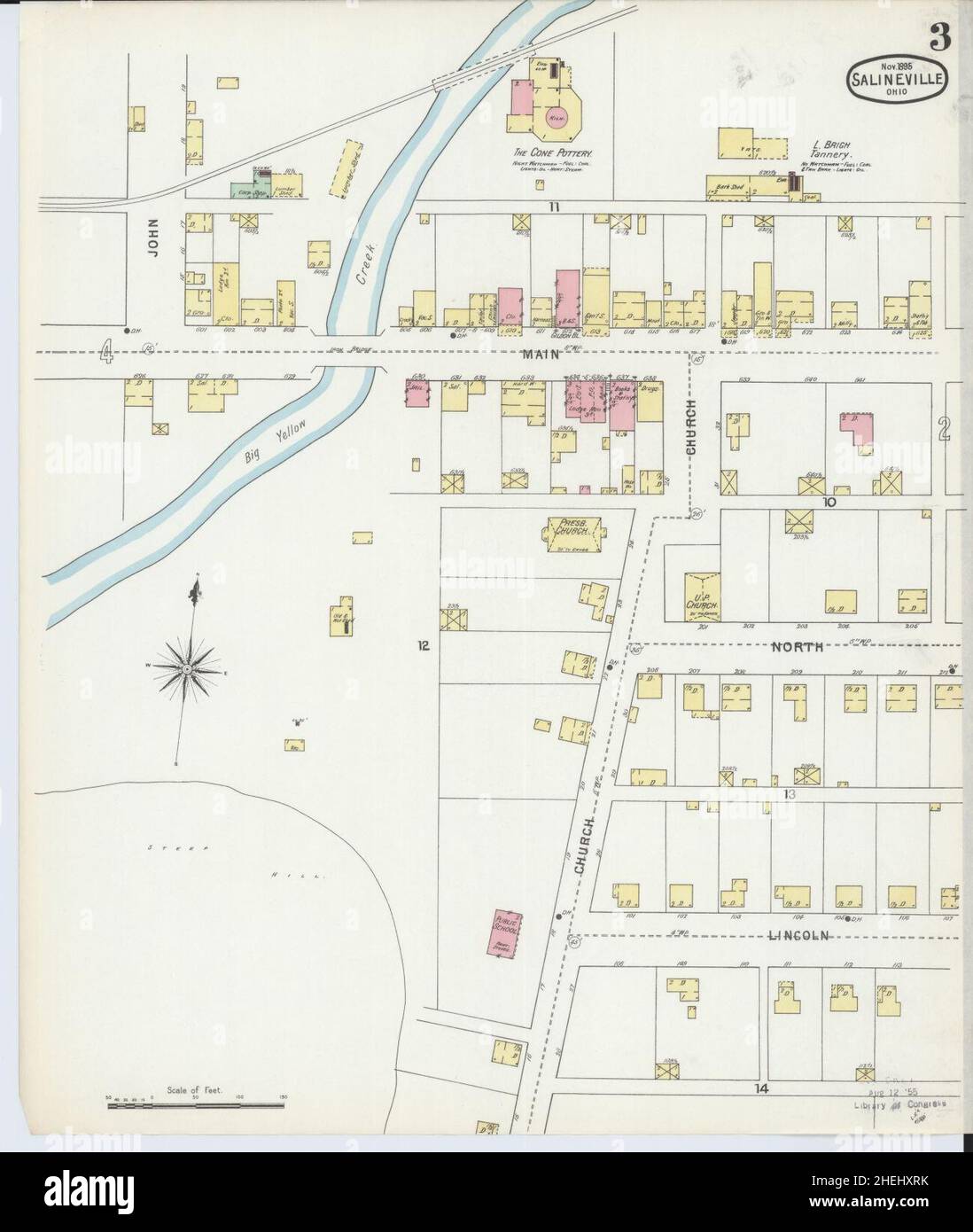 Map of salineville hires stock photography and images Alamy