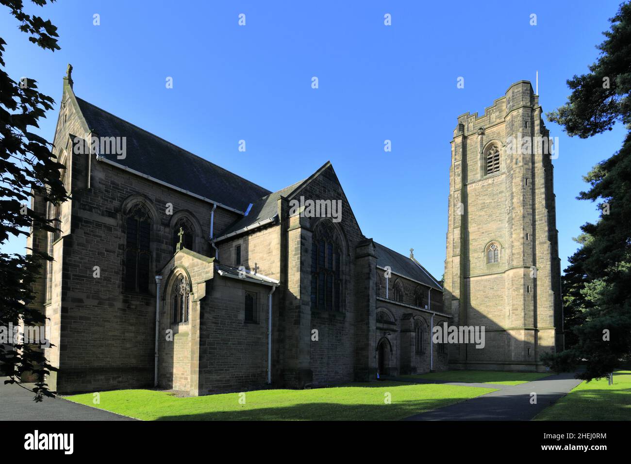 St Annes Church Worksop town, Nottinghamshire, England, UK Stock Photo