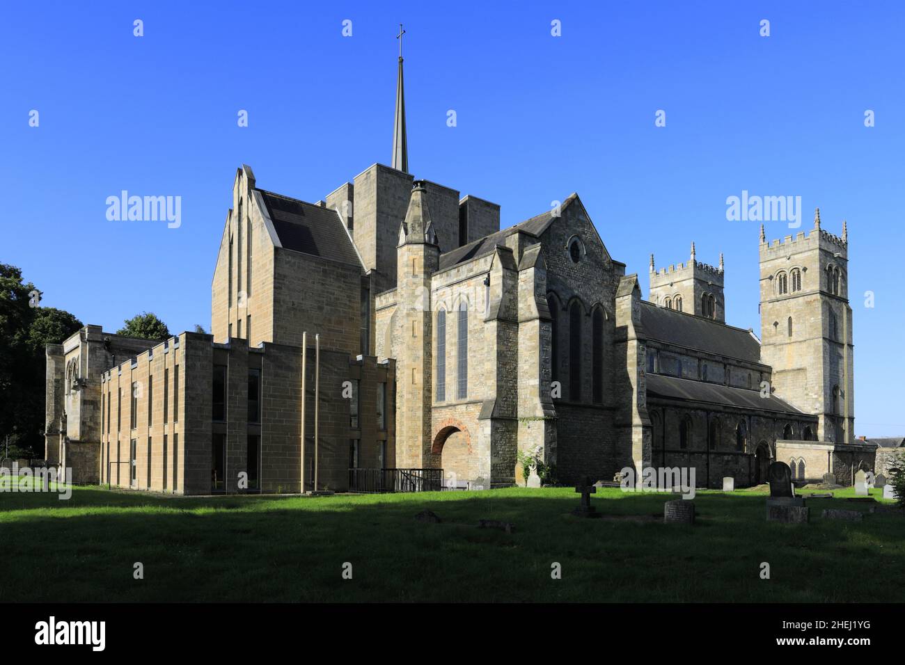 The Priory Church of Our Lady and St Cuthbert, Worksop town