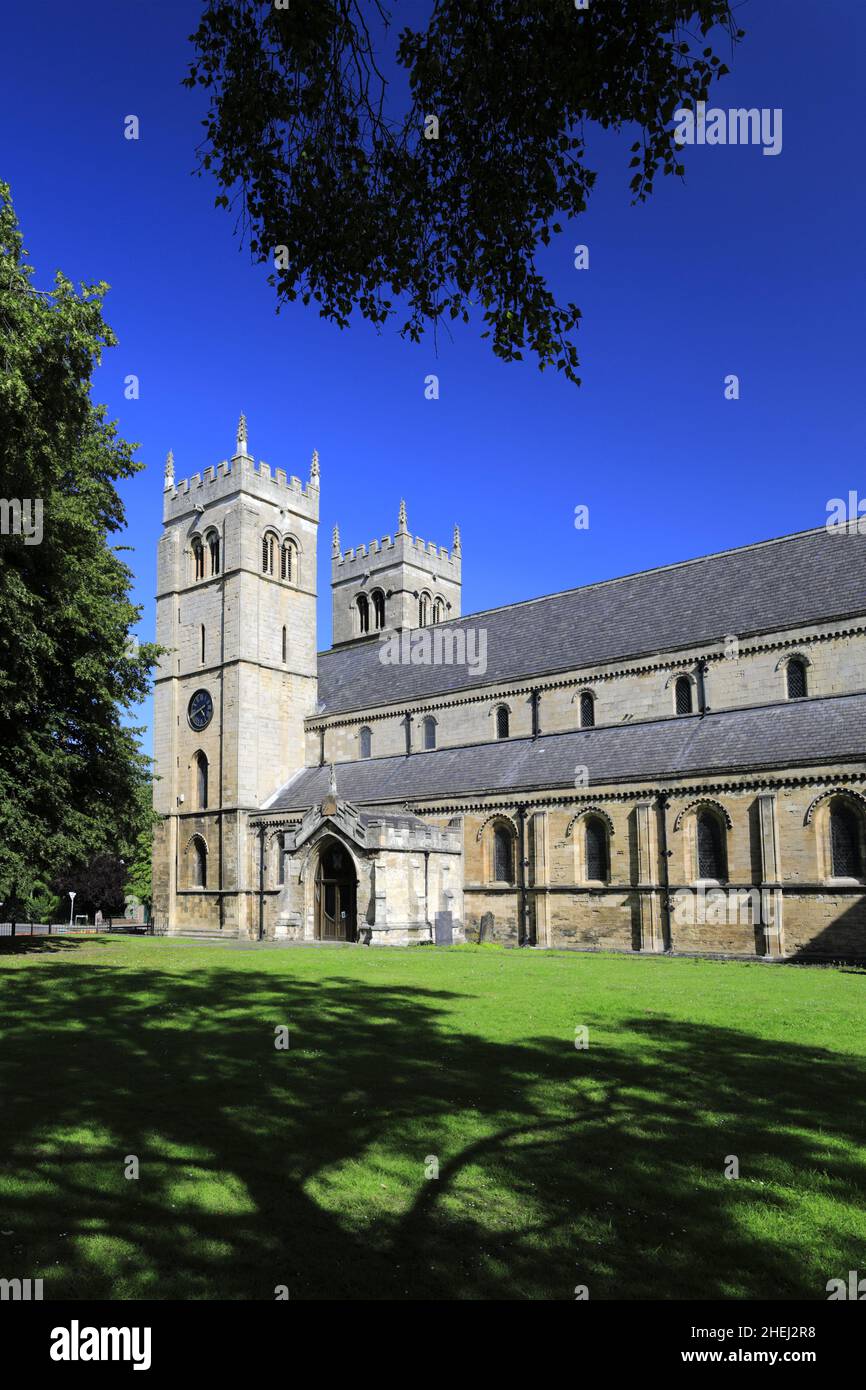 The Priory Church of Our Lady and St Cuthbert, Worksop town
