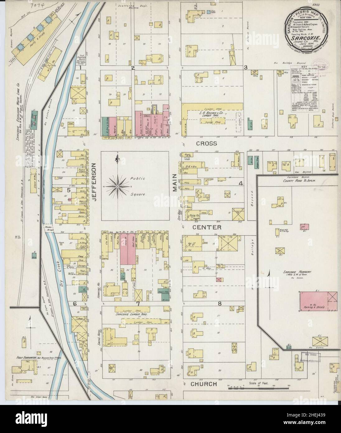Map of sarcoxie missouri hires stock photography and images Alamy