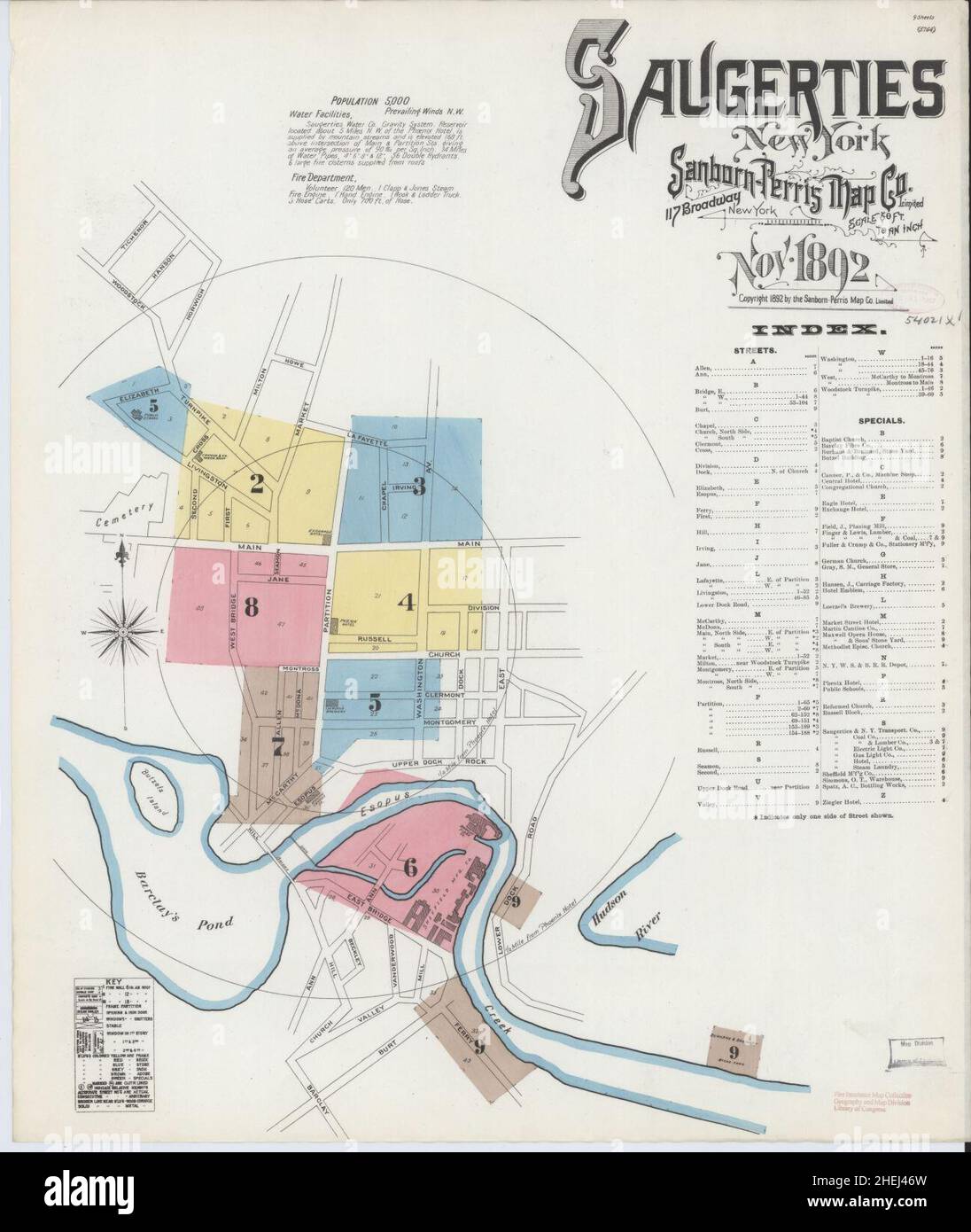 Map of saugerties new york hires stock photography and images Alamy