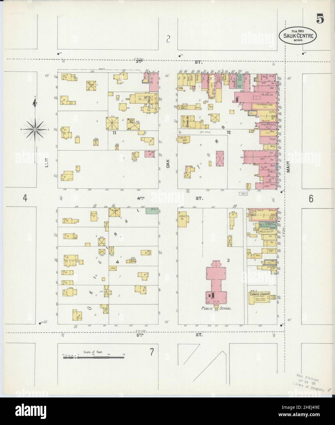 Map of sauk centre minnesota hires stock photography and images Alamy