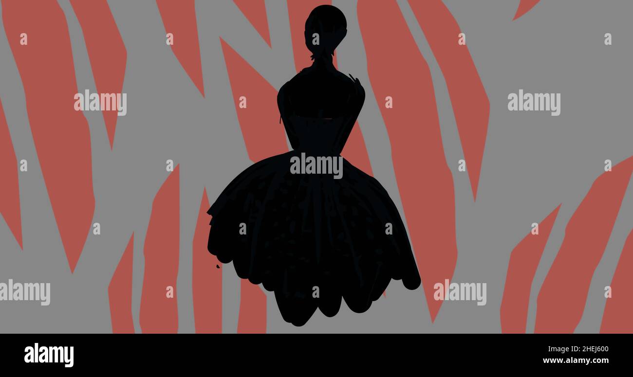 Model Drawing Background Image of fashion drawings of model on different backgrounds Stock Photo ...
