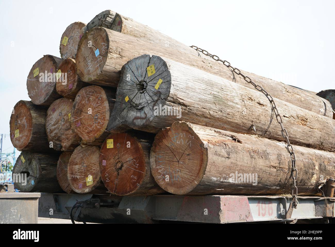 Raw materials for the furniture industry hi-res stock photography 